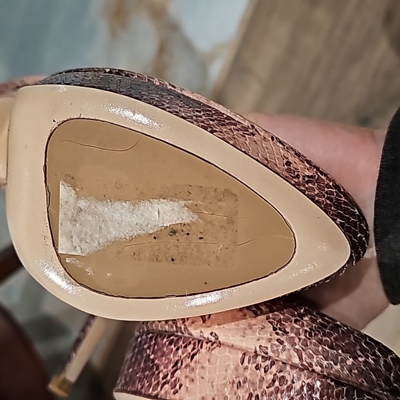 Miu Miu Rose Pink Python Platform - Picture 14 of 17